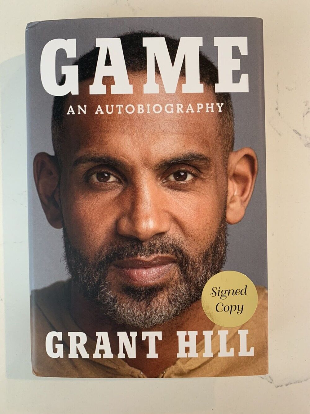 GRANT HILL AUTOGRAPHED Book Game An Autobiography SIGNED